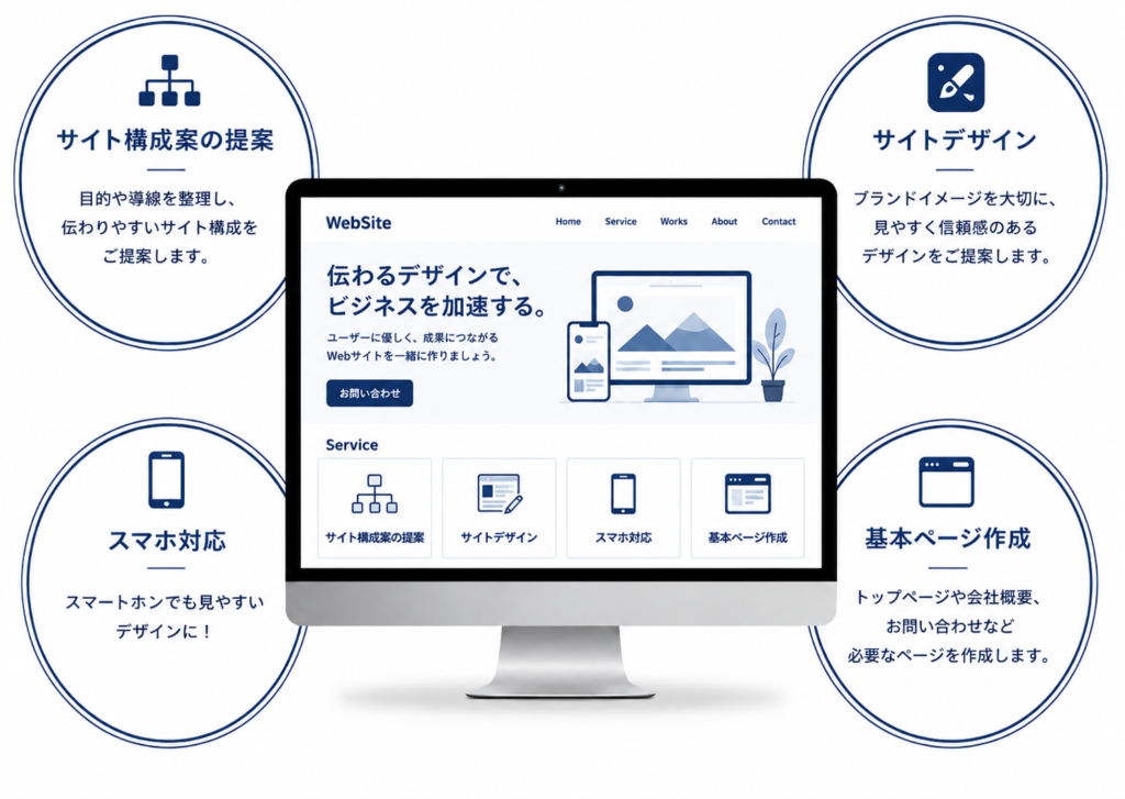 ホームページ制作,集客