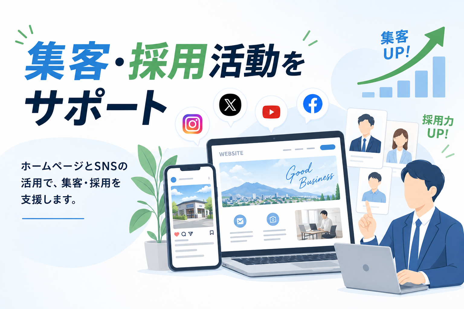 集客・採用活動